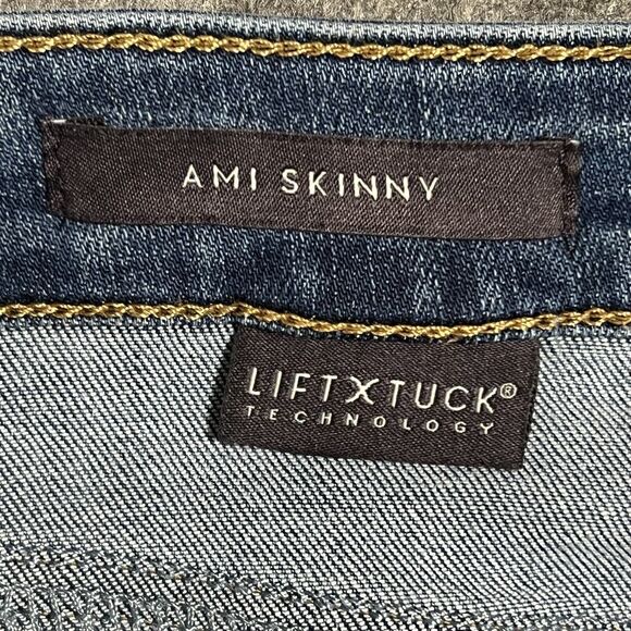 NYDJ Not Your Daughters Ami Skinny Jeans Womens 6 Blue Lift Tuck Technology - Picture 5 of 17